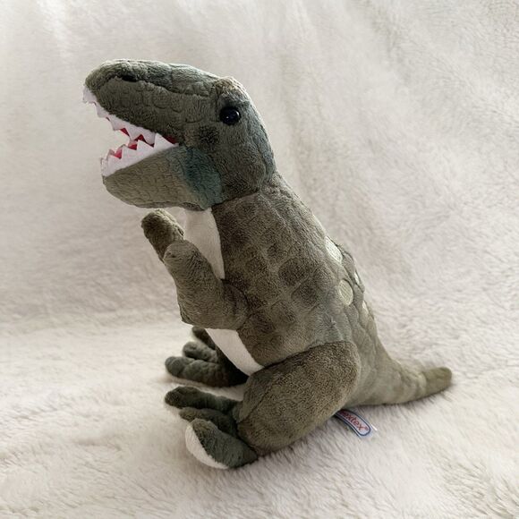 Prextex Dinosaur Trex Plush 9" Stuffed Animal Toy Dino Tyrannosaurus Rex - Picture 1 of 5